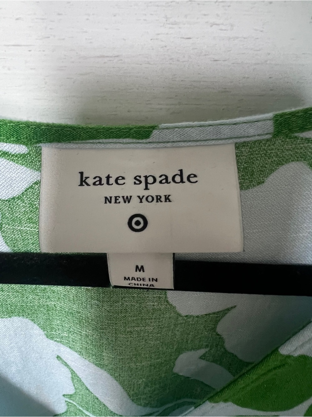 kate spade Green and Light Blue Floral Midi Dress - Picture 6 of 7